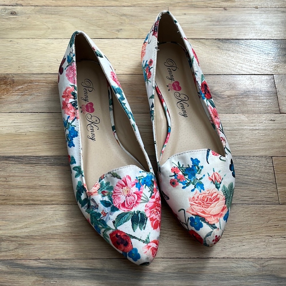 Floral Dress Shoes